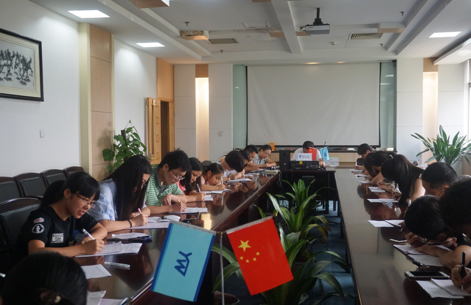 
                            我司開展“繼承傳統(tǒng)文化，弘揚書法藝術”硬筆書法比賽